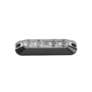 Luz Perimetral , 4 LEDs Ultra Brillantes, color Ambar