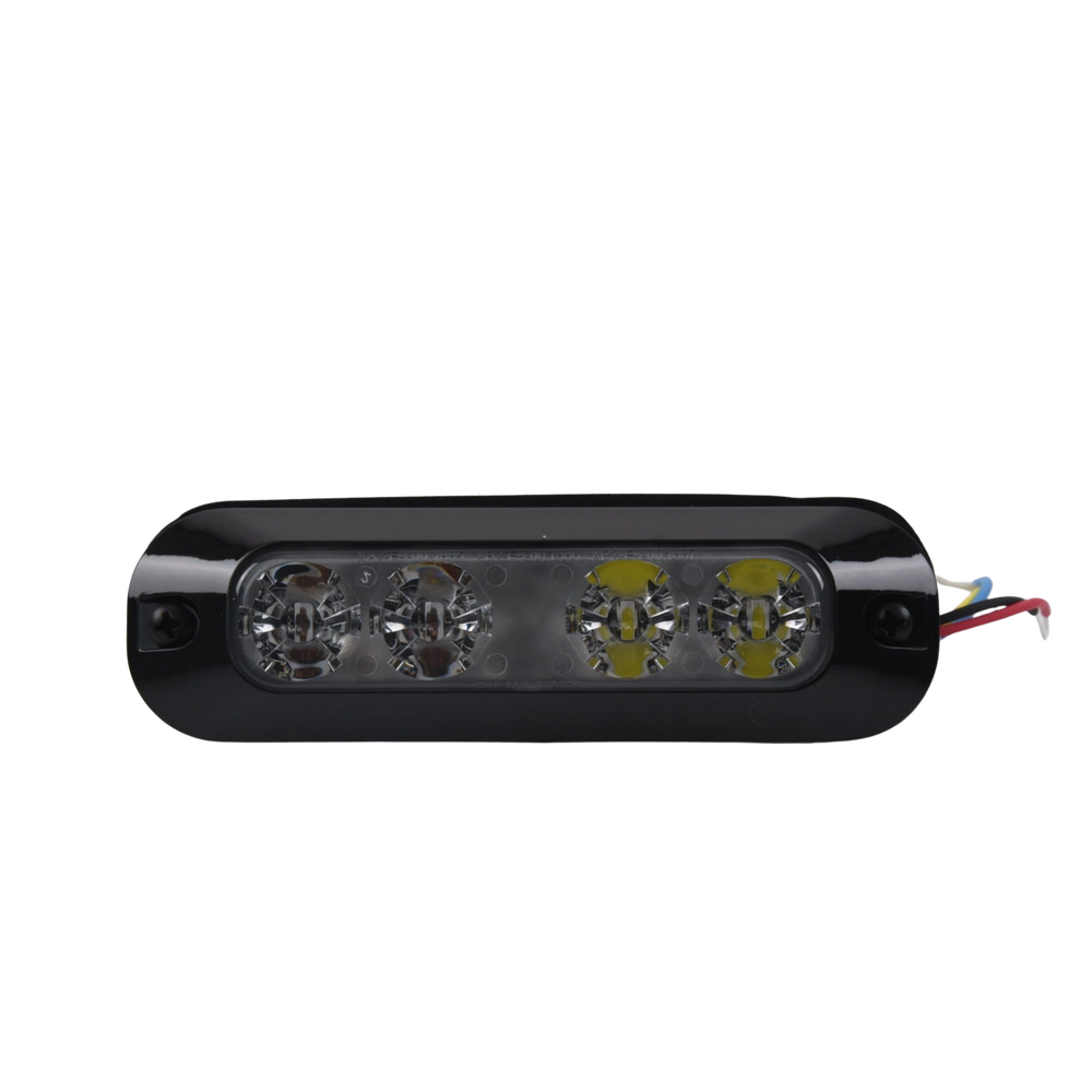 Luz perimetral, 4 LEDs Ultra Brillantes, color Rojo / Claro - Imagen 3