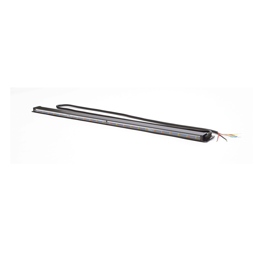 Barra Directora Led de Contorno de 24", 12 Vcc, Dual color, Ámbar/Claro - Imagen 3