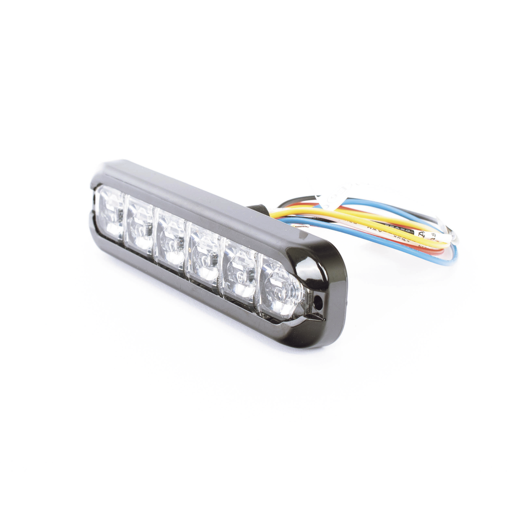 Luz perimetral , 12 LED Ultra Brillantes, Dual Color Ambar / Claro - Imagen 3