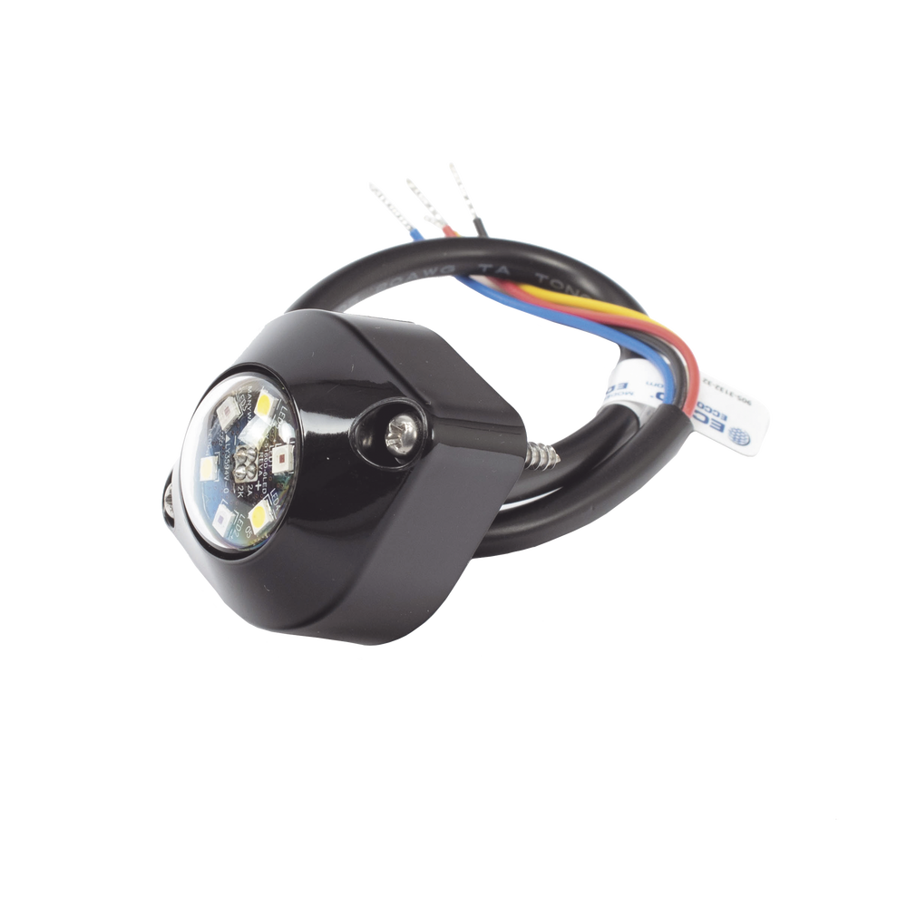 Lámpara Oculta de 6 LED Color Ámbar/Claro Serie ED9015 - Imagen 3