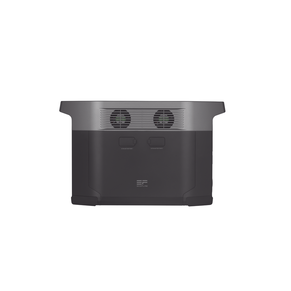 EcoFlow DELTA 2 MAX | Estación de Energía Portátil 2048Wh Litio LFP / 6 AC 2400 W (Max. 3400W) / 2 USB-C 100W / Capacidad para Aumentar Respaldo / Soporta Cargador de Coche 10A a 12.6V / Conectividad WiFi y Bluetooth (App) / Carga Sol - Imagen 4