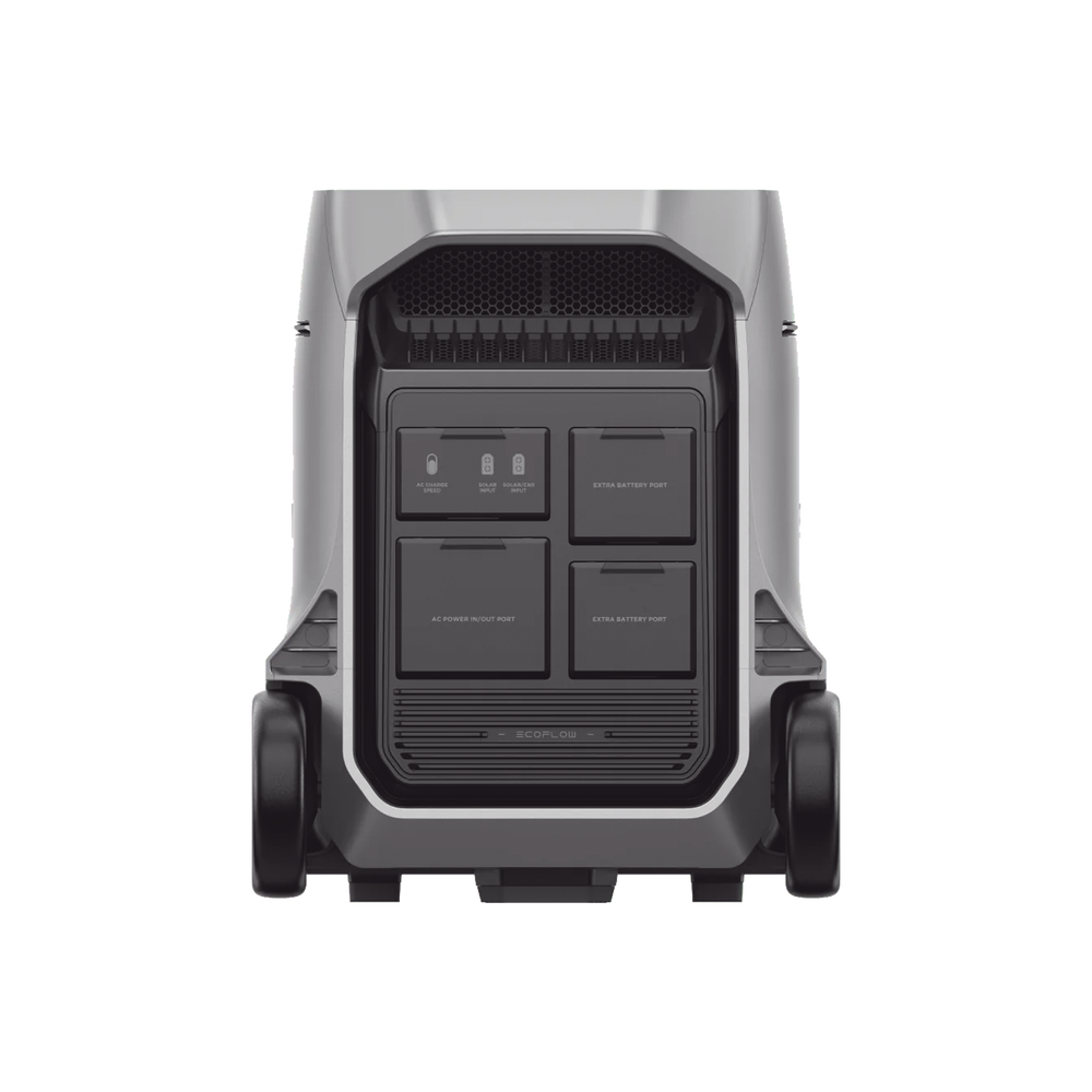 Estación de Energía Portátil DELTA PRO3 / 4096Wh Litio LFP / 5 AC 4000W (8000W Pico) / 2 USB-C 100W / Capacidad para Aumentar Respaldo / Cargador de Coche 10A a 12.6V / Conectividad WiFi y Bluetooth (App) / Carga Solar 2600W Max. (2 P - Imagen 2
