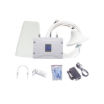 Kit Amplificador de Se??al Celular 2G, 3G y 4G / Mejora llamadas convencionales y VoLTE / Amplifica se??al de TELCEL, AT&T y MOVISTAR / Cubre hasta 300 m?? con una antena y hasta 900 m?? con 3 antenas.