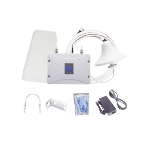 Kit Amplificador de Se??al Celular 2G, 3G y 4G / Mejora llamadas convencionales y VoLTE / Amplifica se??al de TELCEL, AT&T y MOVISTAR / Cubre hasta 300 m?? con una antena y hasta 900 m?? con 3 antenas.