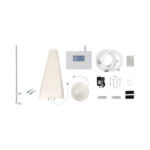 Kit Amplificador de Se??al Celular TRIPLE banda de frecuencia. Incluye Mǭstil. Mejora las llamadas convencionales y VoLTE / Soporta los datos de las tecnolog??as 2G, 3G y 4G de TELCEL, AT&T y MOVISTAR / Cubre hasta 2 espacios...