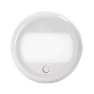 Luz de cortesía circular LED para iluminación de interiores con sensor de movimiento PIR