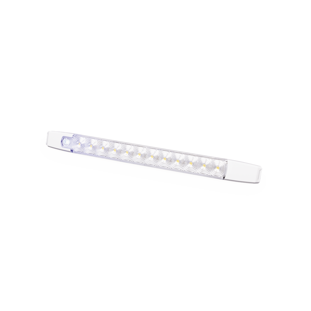 Luz Auxiliar LED Rectangular, 12 LED, 12-24 Vdc, 360 lúmenes