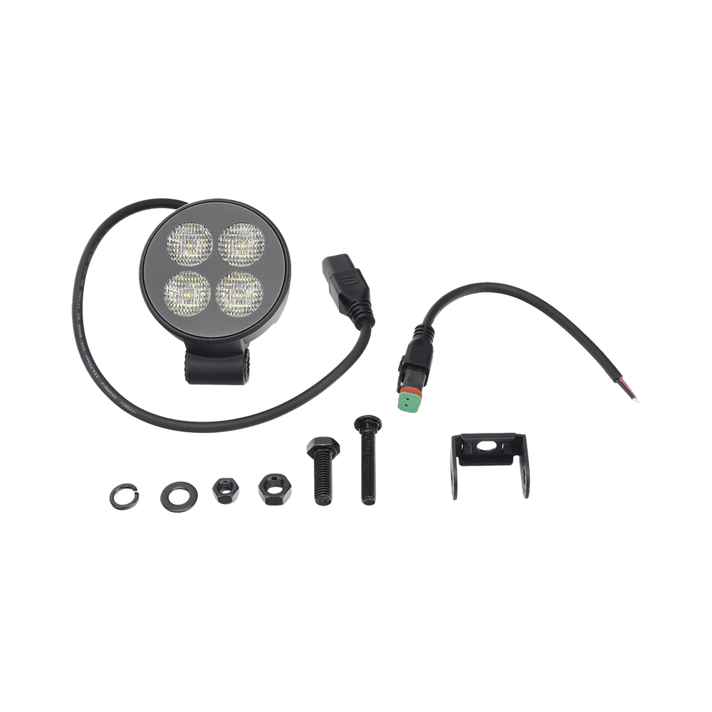 Luz de Trabajo Ultra brillante Circular, 4 LED, 2556 Lúmenes, 12-24 Vcd - Imagen 2