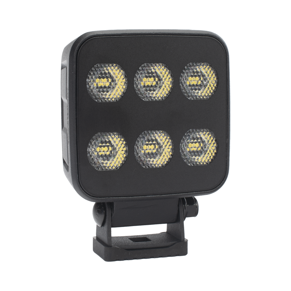 Luz de Trabajo Ultra brillante Cuadrada, 6 LED, 6552 Lúmenes, 12-24 Vcd - Imagen 2