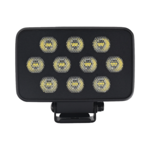 Luz de Trabajo Ultra brillante Cuadrada, 10 LED, 8937 Lúmenes, 12-24 Vcd