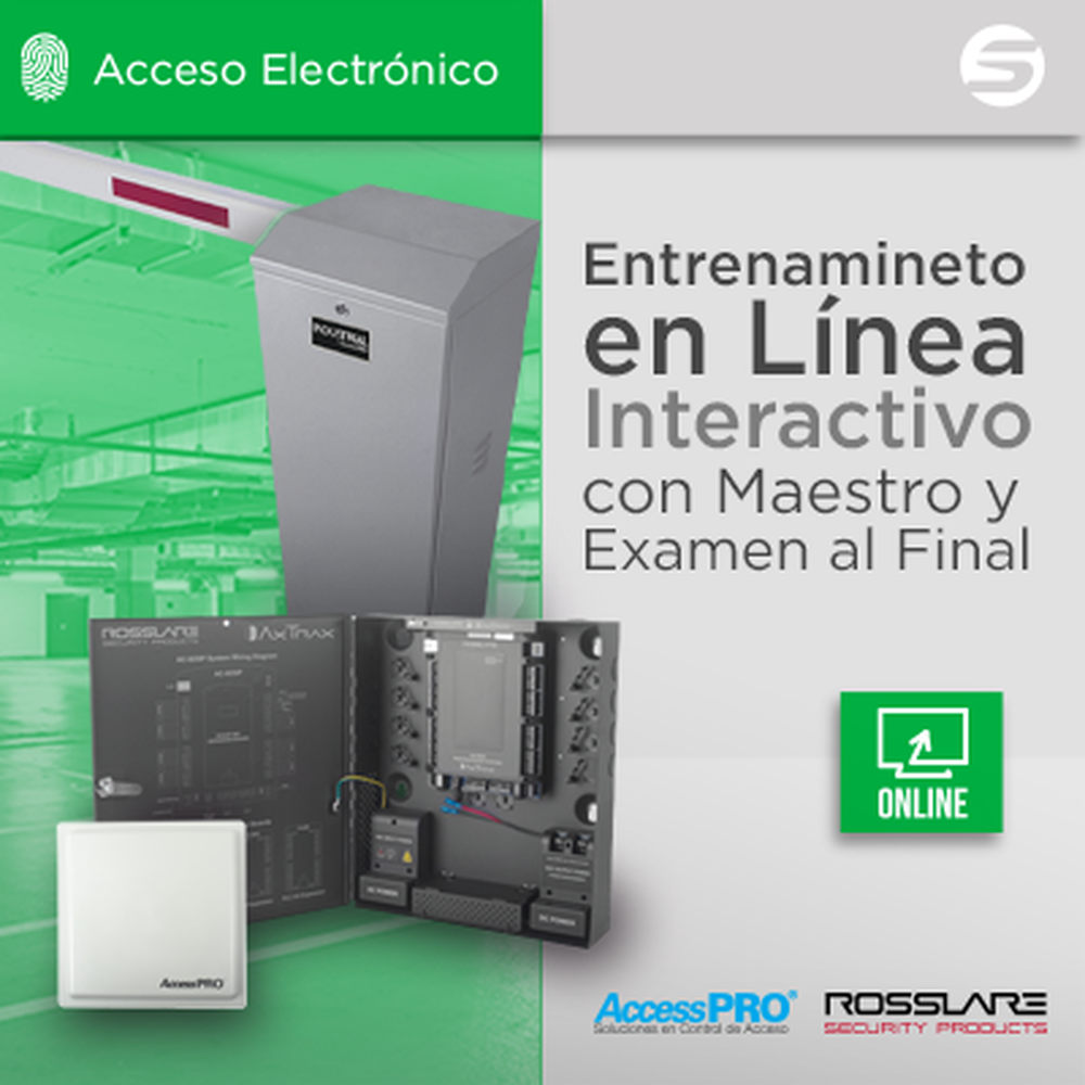Como Instalar y Administrar la Solución Vehicular de Accesspro y Rosslare- Curso Express SYSCOM