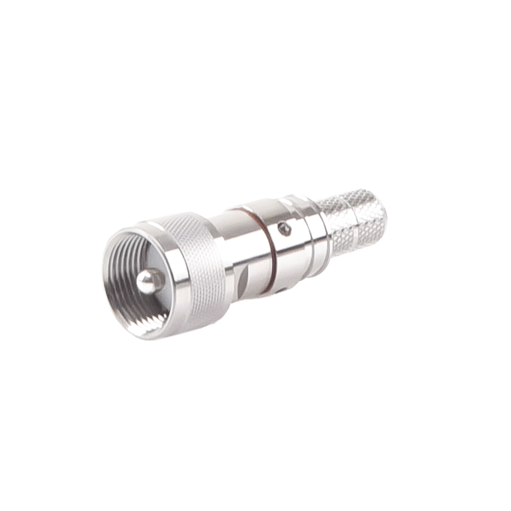 Conector UHF Macho Plegable con Pin Cautivo para cables RG8 - Imagen 3