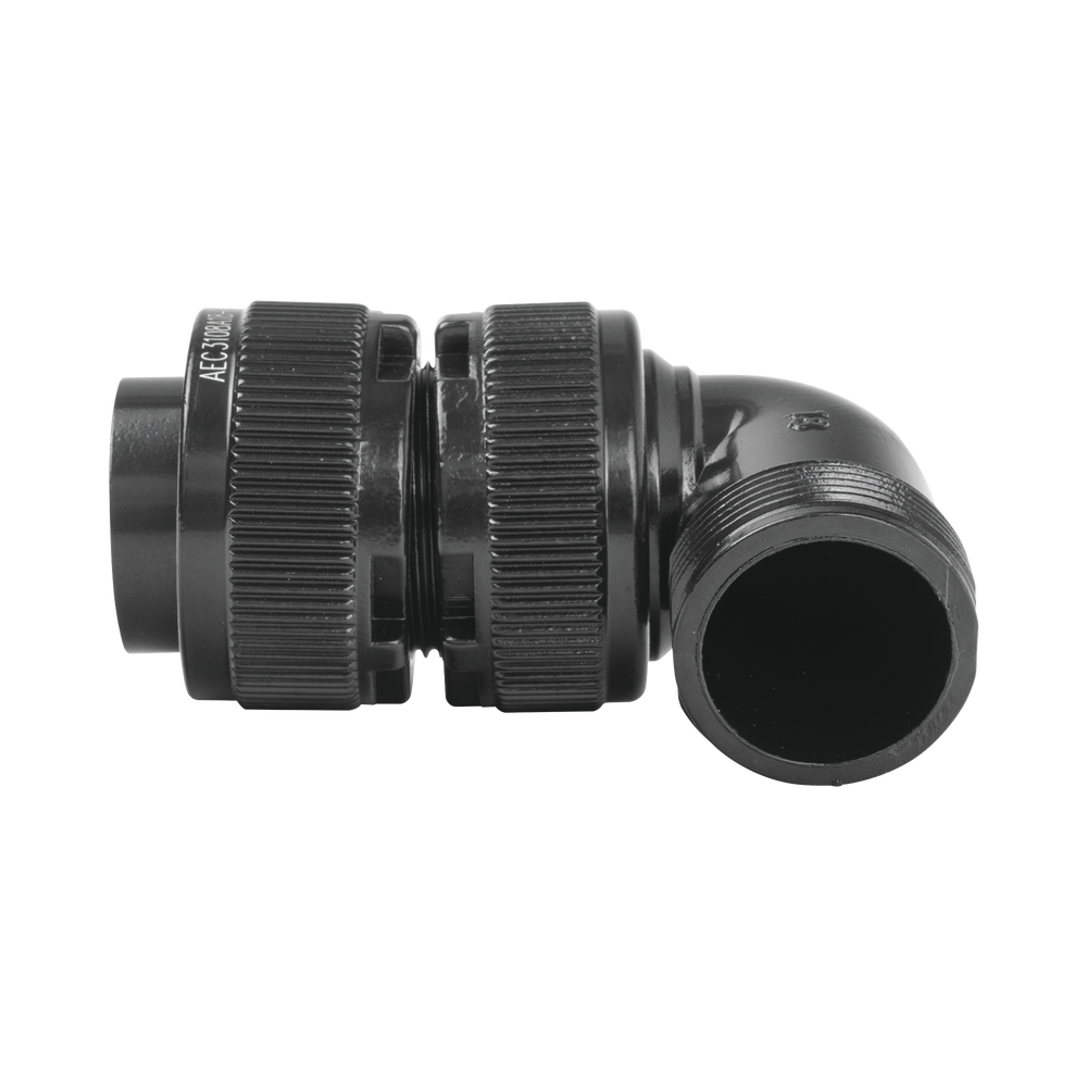 Conector Plug en ǁngulo Recto de 4 Contactos Hembra Soldables para Radio de Locomotora. - Imagen 2