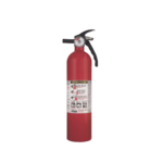 Extintor Desechable de Polvo Químico Seco | Fuegos Clase A, B y C | SOPORTE PLASTICO | Pieza de 2.5 lb