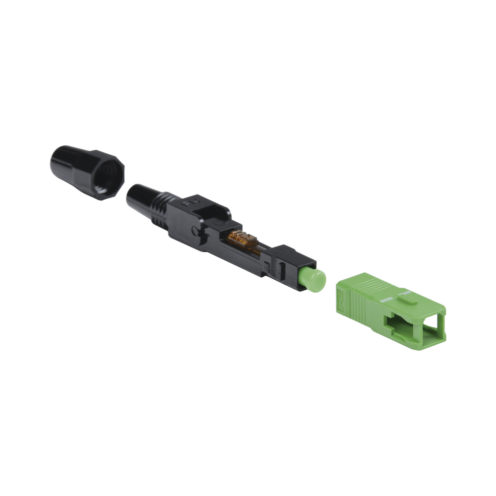 Conector R?pido de Instalaci?n en Campo, Monomodo, SC/APC, Pre-Pulido, Re-Terminable, Ideal para Aplicaciones FTTx - Imagen 3