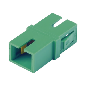 M?dulo Acoplador SC/APC Simplex, Para Fibra Monomodo, Color Verde