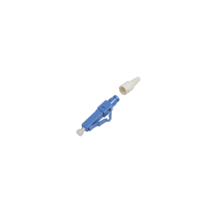 Conector de Fibra ?ptica Pre-Pulido LightBow LC/UPC Simplex, Monomodo OS1/OS2, Re-Terminable, Color Azul