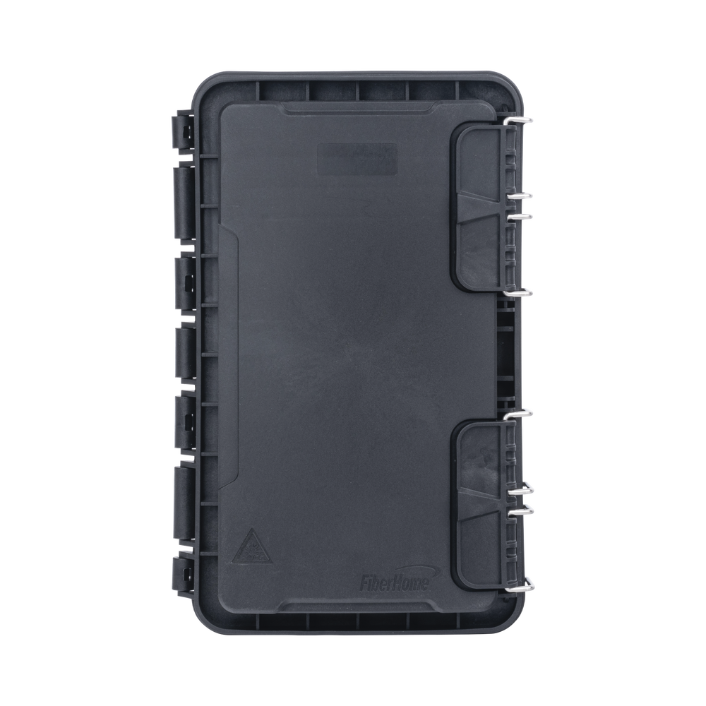 Caja de Distribuci?n de Fibra ?ptica, Hasta 96 Empalmes, Exterior IP65, Color Negro - Imagen 2