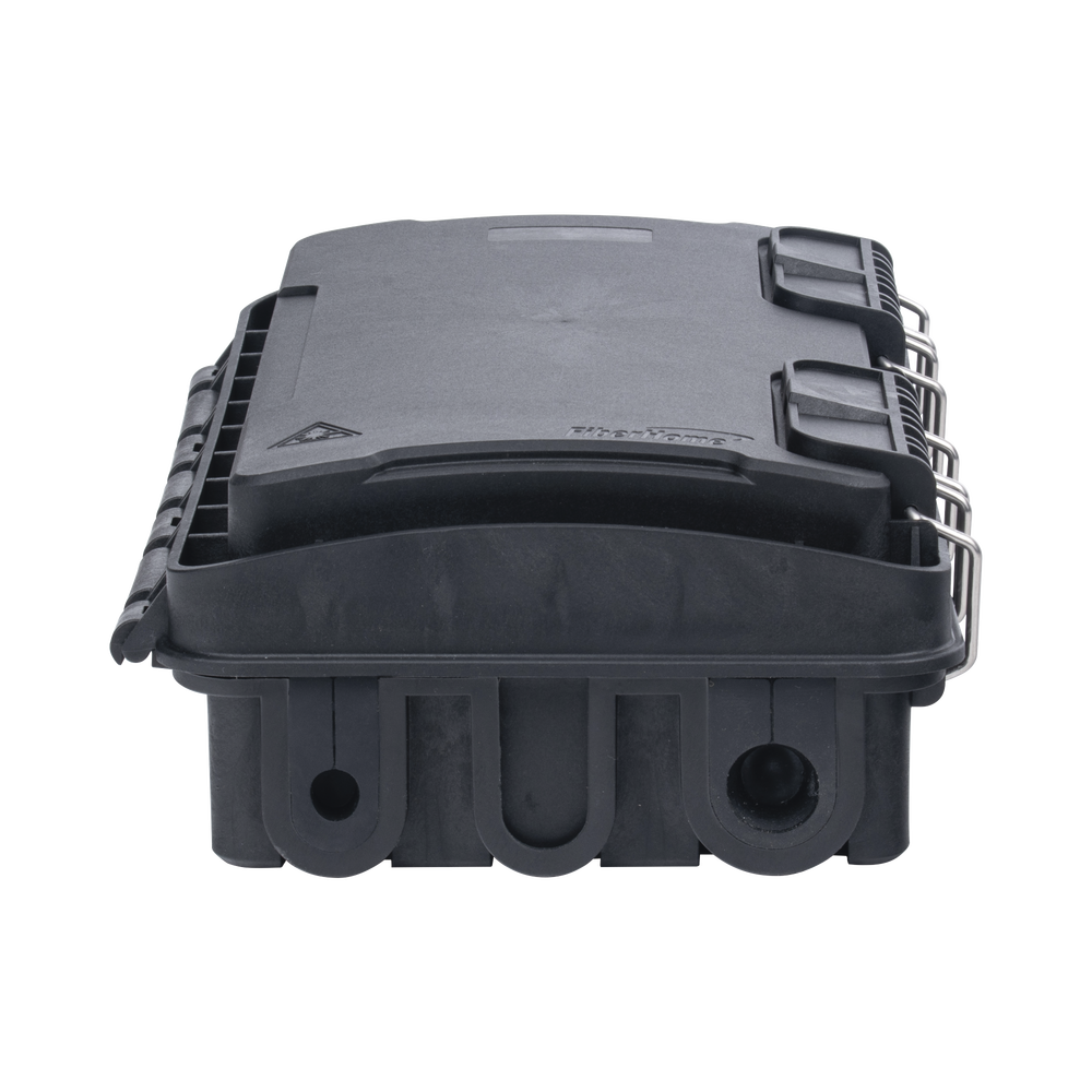 Caja de Distribuci?n de Fibra ?ptica, Hasta 96 Empalmes, Exterior IP65, Color Negro - Imagen 3