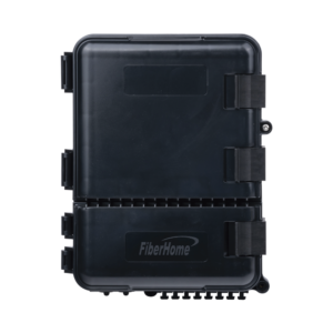 Caja de Distribuci?n de Fibra ?ptica para 24 Empalmes, con 8 Acopladores SC/APC Simplex, Exterior IP55, Color Negro