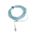 Jumper de Fibra ?ptica Multimodo 50/125 XGLO OM3, LC-LC Duplex, OFNR, Color Aqua, 7 Metros (22.97 Pies)