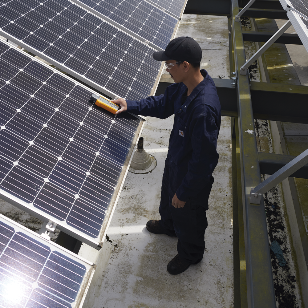 Medidor de Radiación Solar para Instalación, Mantenimiento y Generación de Informes de Paneles Solares o Sistemas Fotovoltaicos, Medida instantánea de hasta 1400 W/m² - Imagen 6