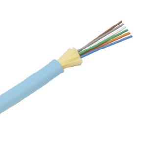 Cable de Fibra ?ptica de 6 Hilos, Multimodo OM4 50/125 Optimizada, Interior, Tight Buffer 900um, No Conductiva (Diel?ctrica), OFNP (Plenum), Precio Por Metro