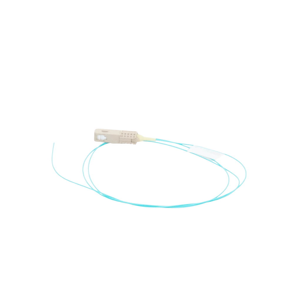 Pigtail de Fibra ?ptica LC Simplex, Multimodo OM3 XGLO 50/125, OFNR, Color Aqua, 1 Metro (3.28 Pies) - Imagen 5