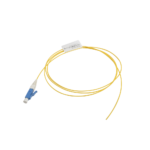 Pigtail de Fibra ?ptica LC/UPC Simplex, Monomodo OS1/OS2 XGLO, OFNR, Color Amarillo, 1 Metro (3.28 Pies)