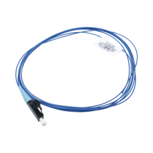 Pigtail de Fibra ?ptica LC Simplex, Multimodo OM3 50/125, 900um, Color Aqua, 1 Metro (3.28 Pies)