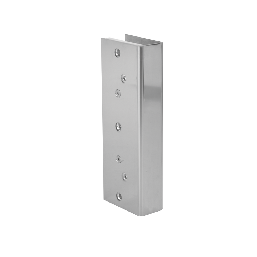 Montaje "U" para Puertas de Vidrio/ 3/4" de Grosor/ Para Chapas Magnéticas de 1200 lbs./ Ajuste por Opresores - Imagen 2