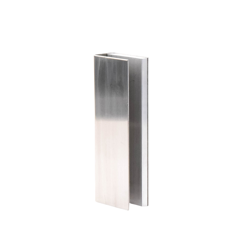 Montaje "U" para Puertas de Vidrio/ 3/4" de Grosor/ Para Chapas Magnéticas de 1200 lbs./ Ajuste por Opresores - Imagen 4