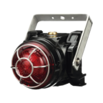 Luz LED de la serie global, para ubicaciónes peligrosas, UL y cUL CID2, 120-240 Vca, montaje en U Ex d, rojo