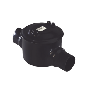 Caja para Áreas Peligrosas con Tapa Tipo GRC de 1 1/2" (38 mm) con Recubrimiento de PVC e  Interior de Uretano.