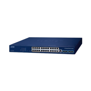 Switch PoE Administrable Capa 3, 24 Puertos Gigabit, Hasta 480 W, 8 Puertos 802.3bt, 16 Puertos 802.3at, 4 Puertos SFP 10G