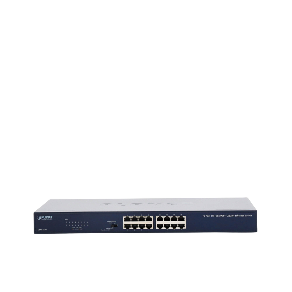 Switch No Administrable Gigabit de 16 Puertos 10/100/1000 Mbps, Con Modo Extendido Para Distancias de Hasta 200 m - Imagen 5