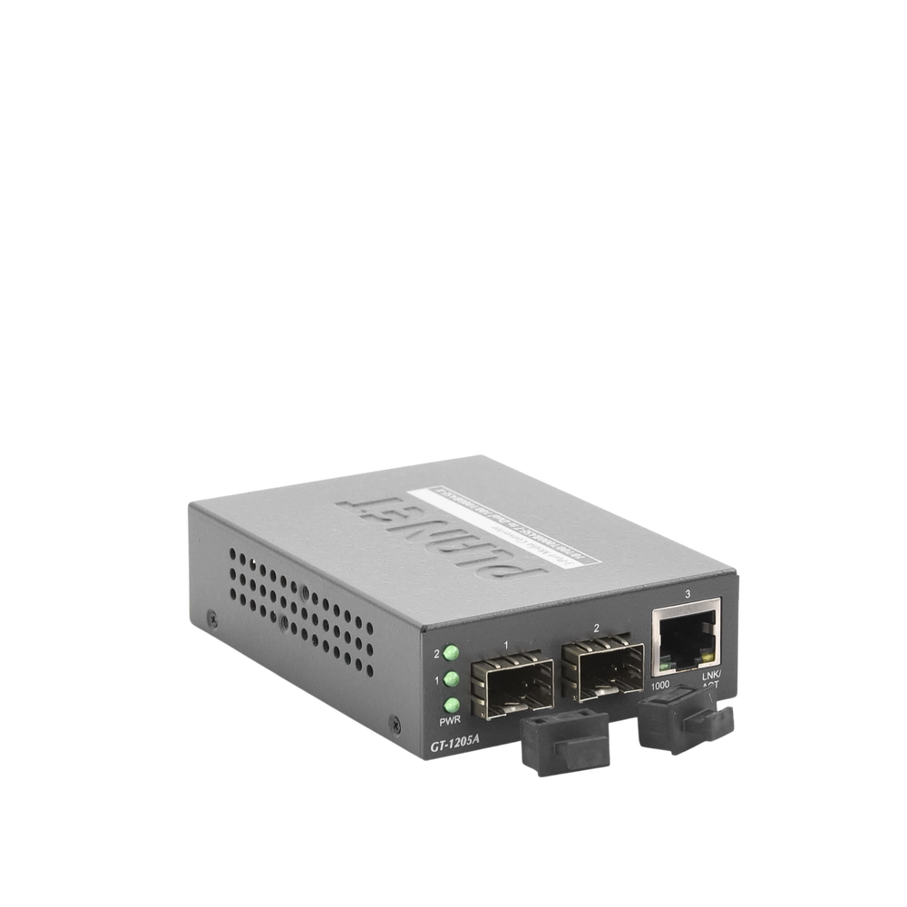Convertidor de Medios con Doble Puerto SFP 1000BASE-FX/SX/LX y Puerto Ethernet 1000Base-T - Imagen 2