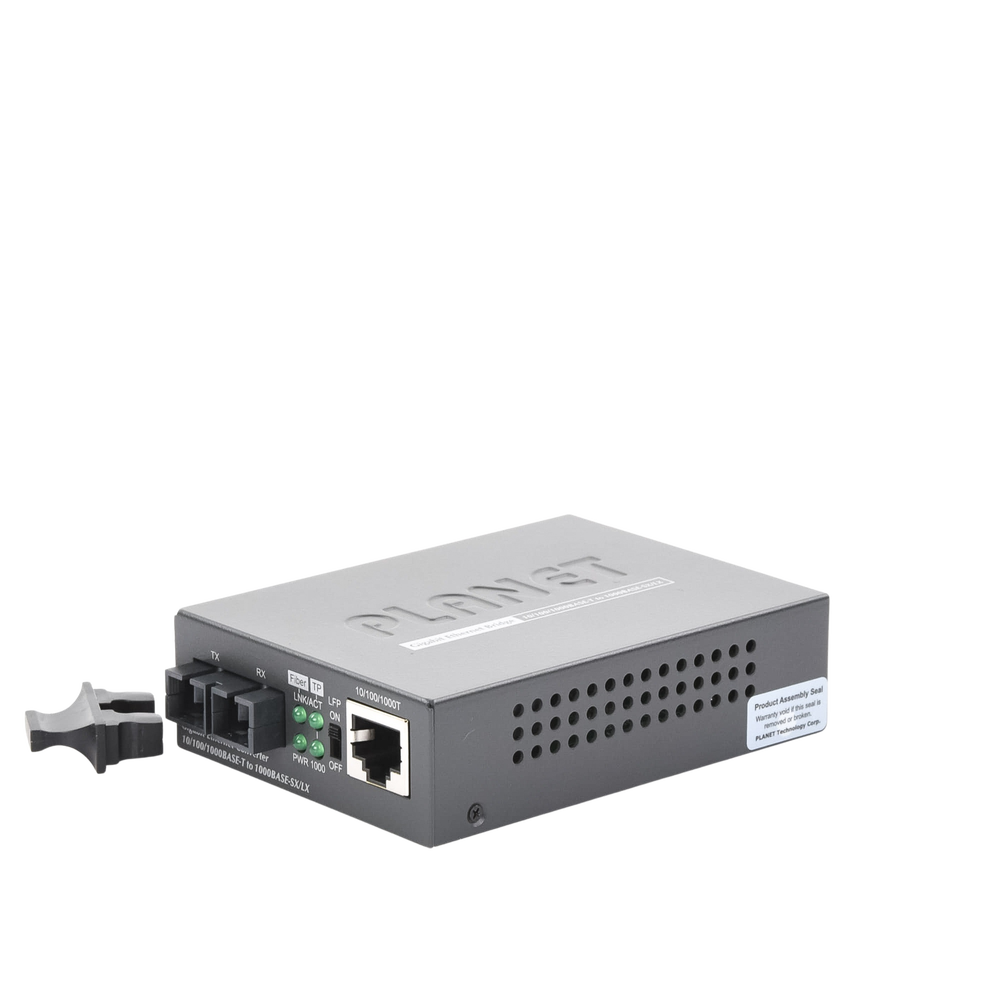 Convertidor de Medios 1000 Mbps UTP/Fibra ??ptica Mono-Modo Hasta 20 Km, Conector SC - Imagen 2