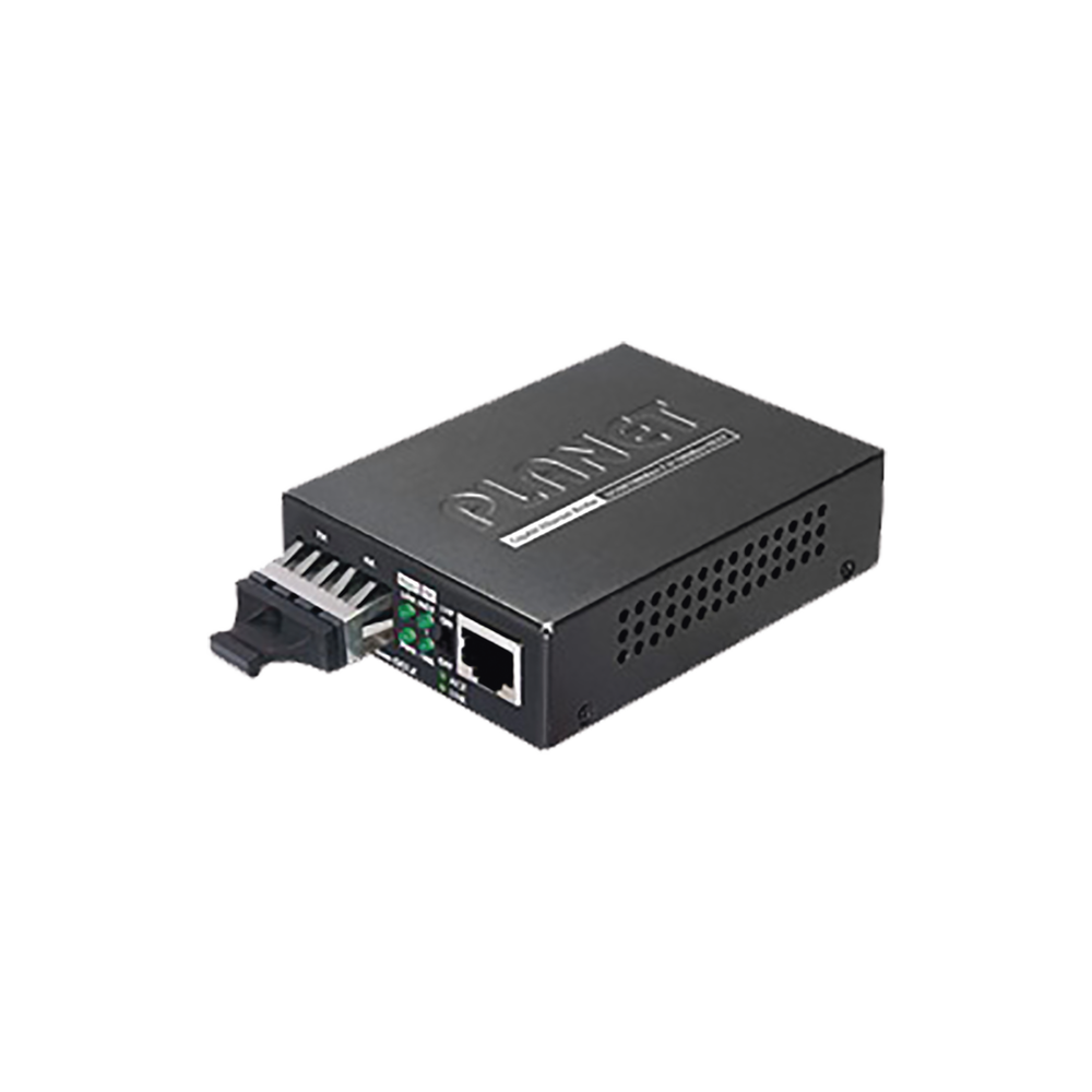 Convertidor de Medios 1000 Mbps UTP/Fibra ??ptica Mono-Modo Hasta 20 Km, Conector SC