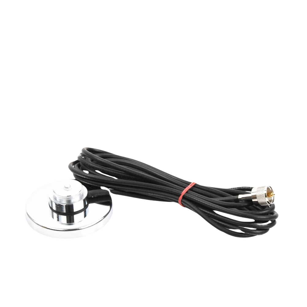 Montaje MagnǸtico para Antenas de 3/4"(NMO), 3.5 m de Cable RG58U y Conector UHF (PL259) Macho. - Imagen 2