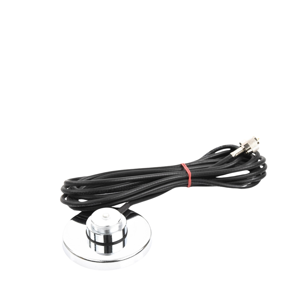 Montaje MagnǸtico para Antenas de 3/4"(NMO), 3.5 m de Cable RG58U y Conector UHF (PL259) Macho. - Imagen 4