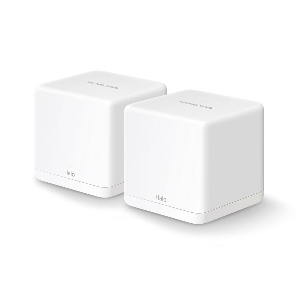KIT de Sistema Inalǭmbrico H30G Mesh / Doble banda 2.4GHz y 5GHz AC 1300Mbps / Doble puerto 10/100/1000 Mbps / Control v??a App / Roaming Continuo