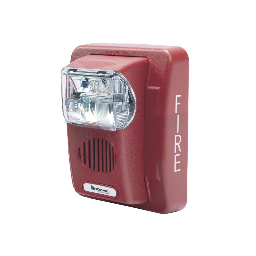 Sirena Estrobo, 12 Vcd, Multi-Candela 15 hasta 110 cd, Montaje En Pared, Color Rojo, Serie HEC3 (0500-05980) Hochiki - Imagen 3