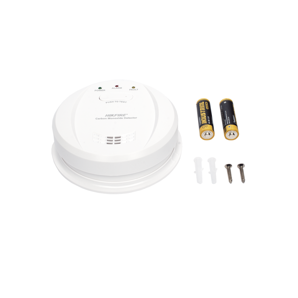 (HikFire) Detector de Monóxido de Carbono / Sensor Electroquímico Avanzado / Alarma Visual y Audible - Imagen 7