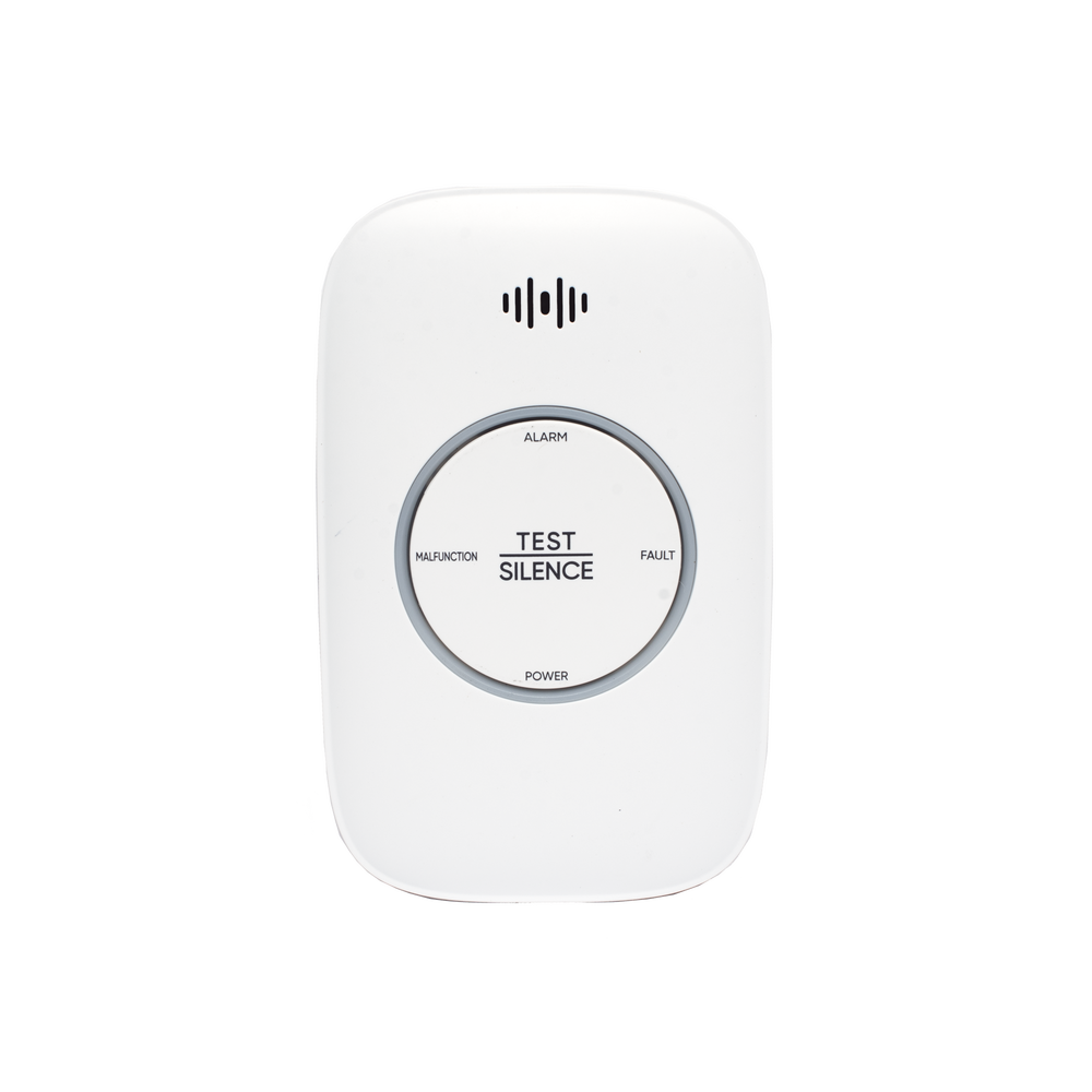 (HikFire) Detector de Gas Natural Metano (CH4) / Alarma Temprana / Salida para cierre de Válvula y/o activación de Ventilador / Protección IP30 / Alarma de 70dB a 115dB a 1 metro de distancia - Imagen 2