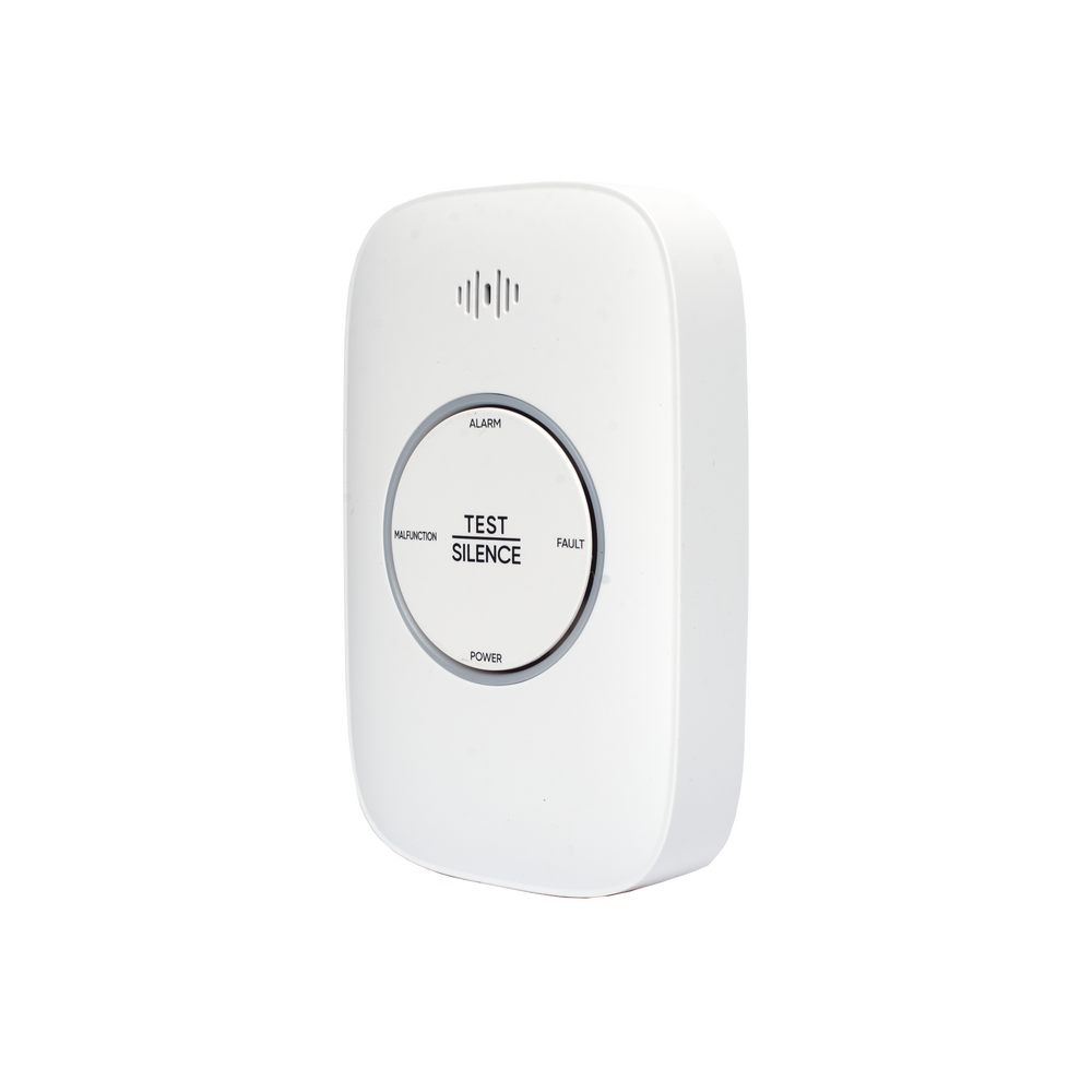 (HikFire) Detector de Gas Natural Metano (CH4) / Alarma Temprana / Salida para cierre de Válvula y/o activación de Ventilador / Protección IP30 / Alarma de 70dB a 115dB a 1 metro de distancia - Imagen 3