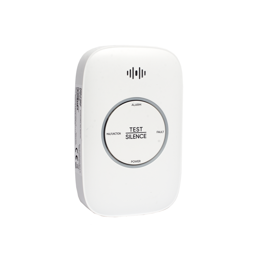 (HikFire) Detector de Gas Natural Metano (CH4) / Alarma Temprana / Salida para cierre de Válvula y/o activación de Ventilador / Protección IP30 / Alarma de 70dB a 115dB a 1 metro de distancia - Imagen 4