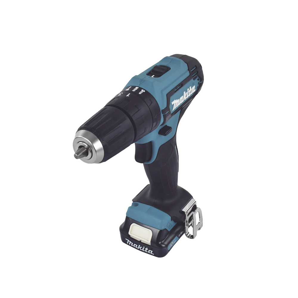 Taladro inalámbrico Percutor de 12 V, 3/8 de 0-450 0-1700 RPM, incluye 2 batería LI-ION de 1.5 AH, Cargador y Maletín - Imagen 2