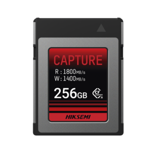 Memoria CFexpress tipo B / Clase 10 de 256 GB / Especializada para Cǭmaras de Fotograf??a y Video / 1800 MB/s Lectura / 1400 MB/s Escritura
